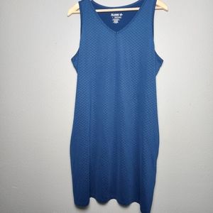 Reel legends blue dress, large